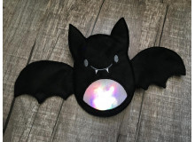 Stickdatei ITH - Halloween Laterne Fledermaus inkl. Süßigkeitenverstecker